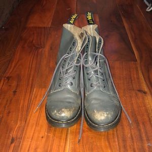 Gray doc martens US women’s 8